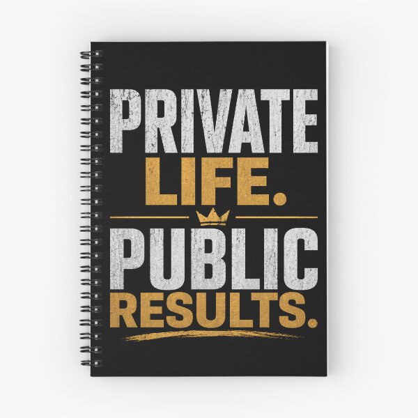 Item preview, Private Life Public Results – Modern Success Mindset designed and sold by the-dovlat.