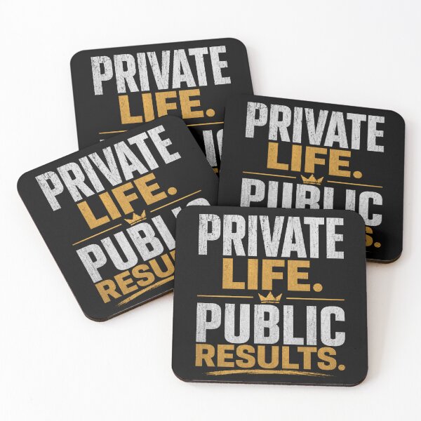 Item preview, Private Life Public Results – Modern Success Mindset designed and sold by the-dovlat.