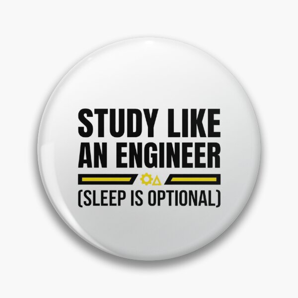Item preview, Study Like an Engineer - Sleep Is Optional - Engineering Life designed and sold by Amr Darwish Graphic designer.
