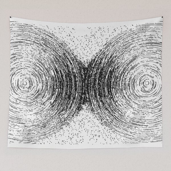 Item preview, 038-001 Stark Obsidian Black Against A Crisp Gallery White, Image 1 of 3 designed and sold by nikoart001.