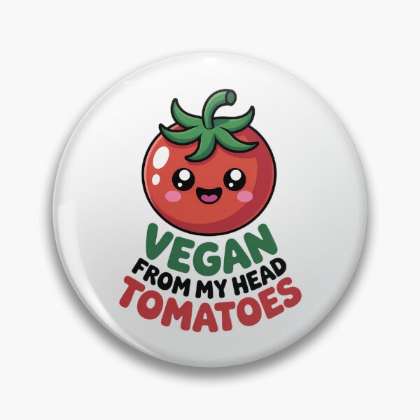 Item preview, Vegan Gift Vegan From My Head Tomatoes Vegetarian designed and sold by TrinaEspinoza.