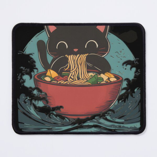 Item preview, Great Wave of Ramen #796 designed and sold by triglavis-art.