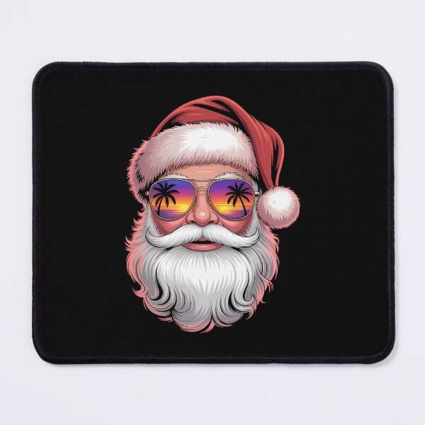 Item preview, Tropical Christmas Hawaiian Santa Sunglasses Summer Xmas designed and sold by TrinaEspinoza.