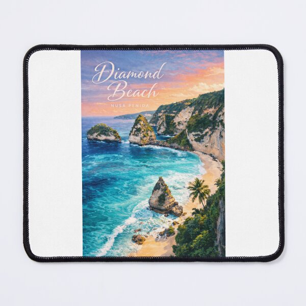 Item preview, Diamond Beach Nusa Penida Bali Indonesia Atuh Beach Thousand Islands Viewpoint designed and sold by Places On Earth.