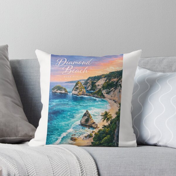 Item preview,  Diamond Beach Nusa Penida Bali Indonesia Atuh Beach Thousand Islands Viewpoint designed and sold by Places On Earth.