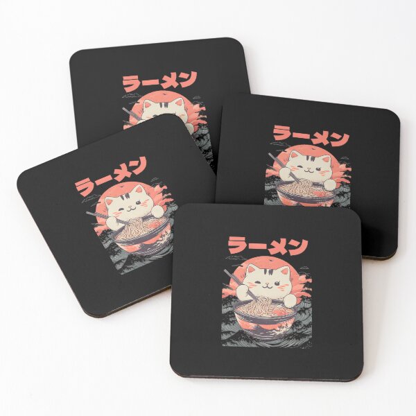 Item preview, Ramen Cute Cat #681 designed and sold by triglavis-art.