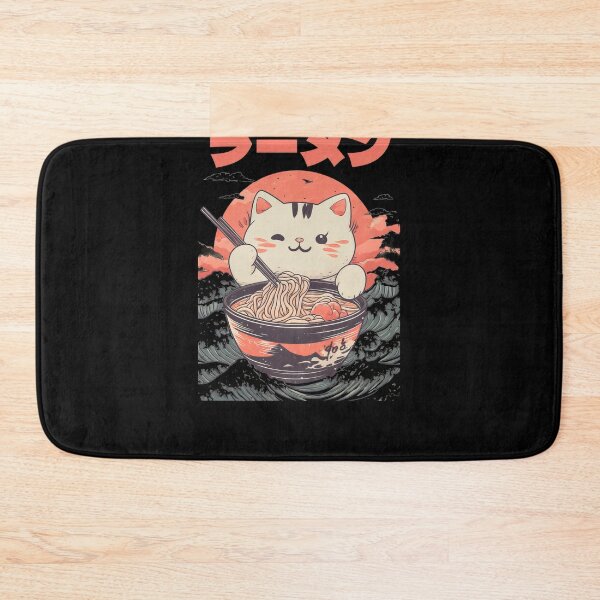 Item preview, Ramen Cute Cat #681 designed and sold by triglavis-art.