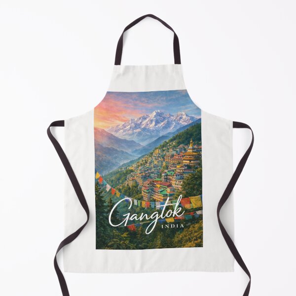 Item preview, Gangtok Sikkim India Kanchenjunga Himalaya Tsomgo Lake Rumtek Monastery designed and sold by Places On Earth.