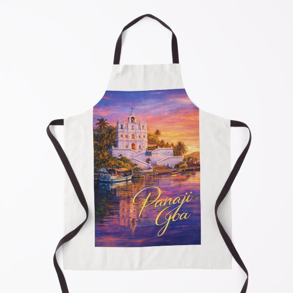 Item preview, Panaji Goa Mandovi River Our Lady of the Immaculate Conception Church North Goa designed and sold by Places On Earth.