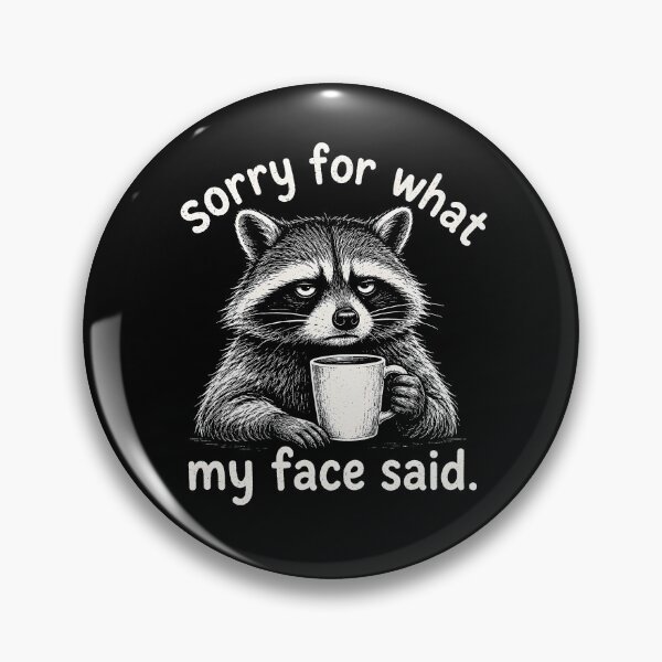 Item preview, Sorry for My What My face Said  designed and sold by zoes-ink.