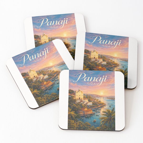 Item preview, Panaji Goa Mandovi River Old Goa Churches Fontainhas Latin Quarter designed and sold by Places On Earth.