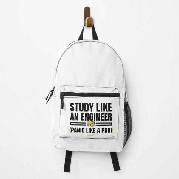 Item preview, Study Like An Engineer - Panic Like A Pro - Engineering Funny designed and sold by Amr Darwish Graphic designer.