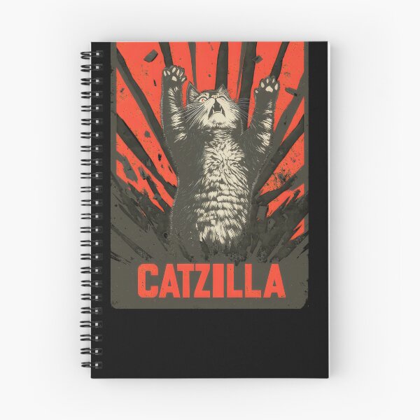 Item preview, Catzilla Monster Cat #288 designed and sold by triglavis-art.
