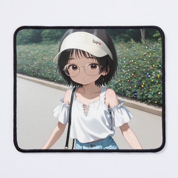 Item preview, Shizuka Kuze Takopi Original Sin Anime Girl Waifu White Visor designed and sold by Tokyonomad.