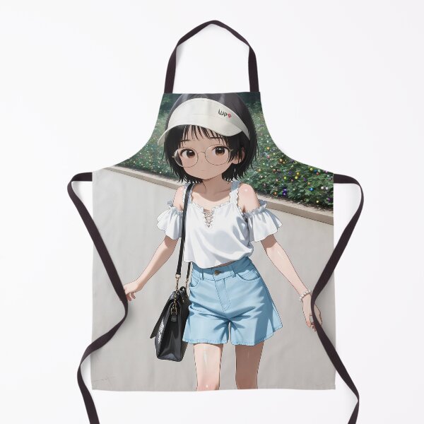 Item preview, Shizuka Kuze Takopi Original Sin Anime Girl Waifu White Visor designed and sold by Tokyonomad.