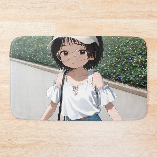 Item preview, Shizuka Kuze Takopi Original Sin Anime Girl Waifu White Visor designed and sold by Tokyonomad.