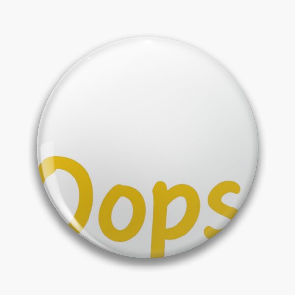 Item preview, OOps Funny Typography Mistake Apology  designed and sold by Azar Awan.