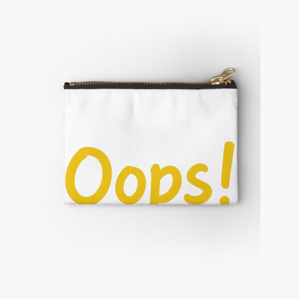 Item preview, OOps Funny Typography Mistake Apology  designed and sold by Azar Awan.