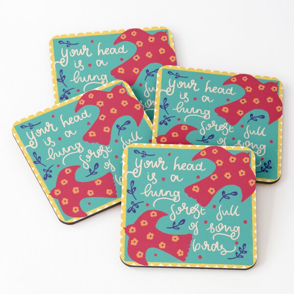 Item preview, Forest of song birds - folk design designed and sold by Bohe.mie.an.