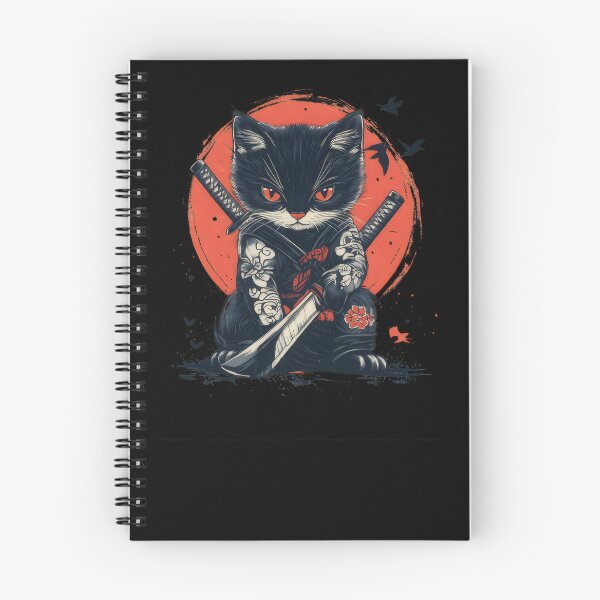 Item preview, Samurai Cat #190 designed and sold by triglavis-art.