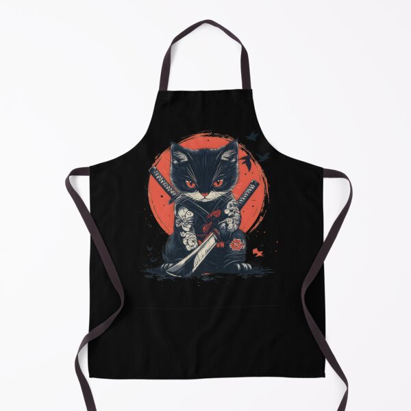Item preview, Samurai Cat #190 designed and sold by triglavis-art.