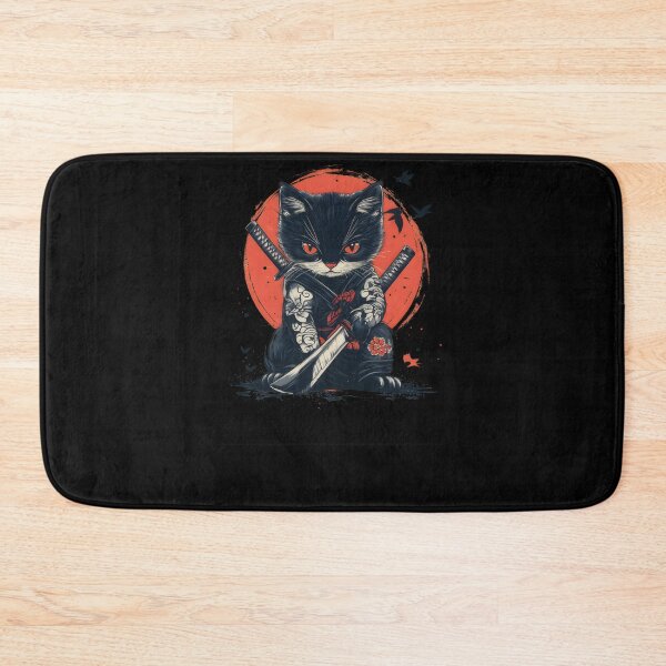 Item preview, Samurai Cat #190 designed and sold by triglavis-art.