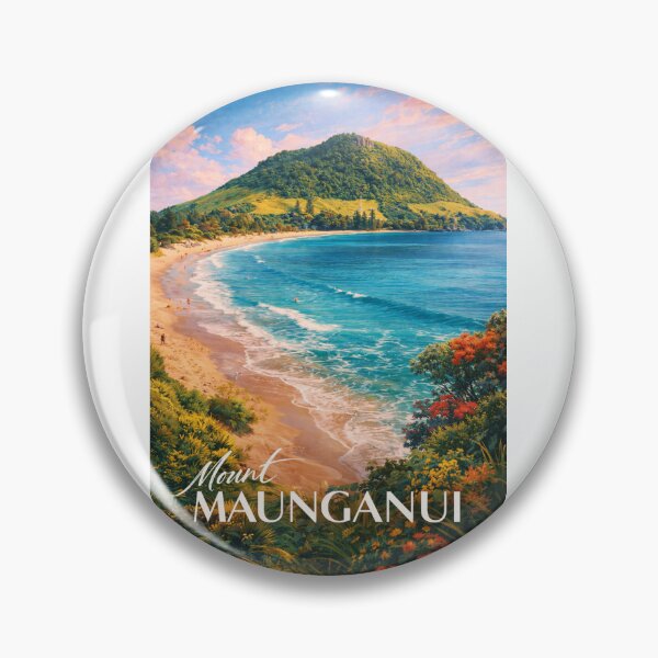 Item preview,  Mount Maunganui Tauranga Mauao Bay of Plenty Main Beach Pilot Bay New Zealand designed and sold by Aryabek.