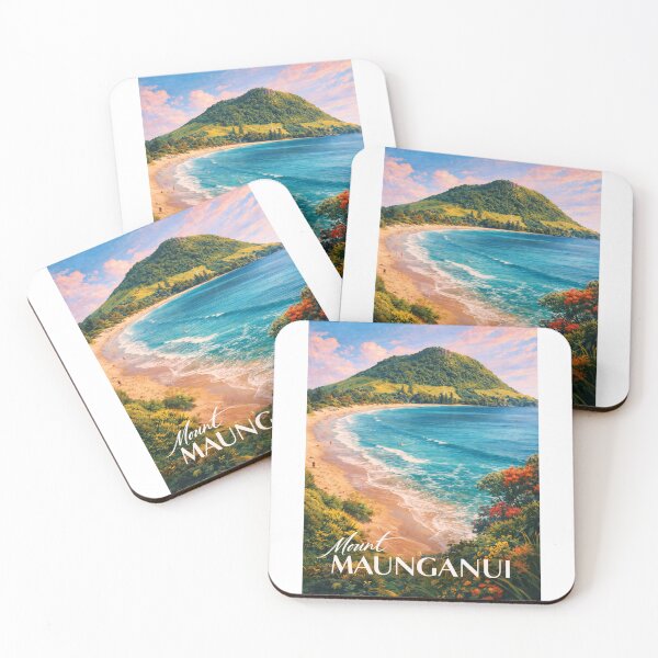 Item preview,  Mount Maunganui Tauranga Mauao Bay of Plenty Main Beach Pilot Bay New Zealand designed and sold by Aryabek.