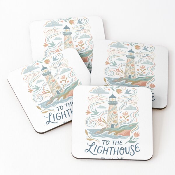 Item preview, To The Lighthouse Virginia Woolf Folk Illustration designed and sold by Abyswit.