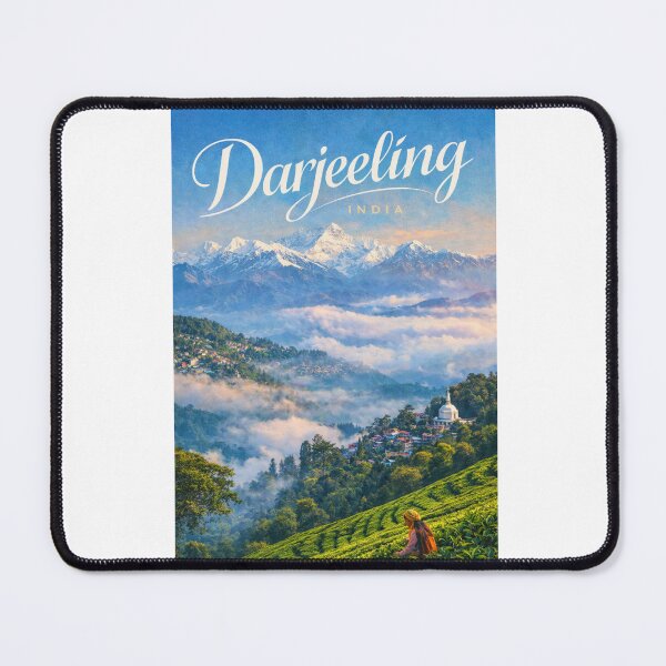Item preview, Darjeeling West Bengal India Kanchenjunga Himalaya Tiger Hill Batasia Loop designed and sold by Aryabek.