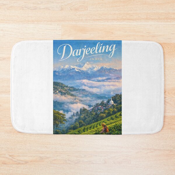 Item preview, Darjeeling West Bengal India Kanchenjunga Himalaya Tiger Hill Batasia Loop designed and sold by Aryabek.