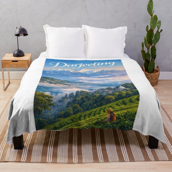 Item preview, Darjeeling West Bengal India Kanchenjunga Himalaya Tiger Hill Batasia Loop designed and sold by Aryabek.