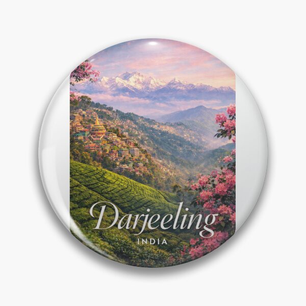 Item preview, Darjeeling West Bengal Kanchenjunga Tea Gardens Ghum Tiger Hill Eastern Himalaya designed and sold by Aryabek.