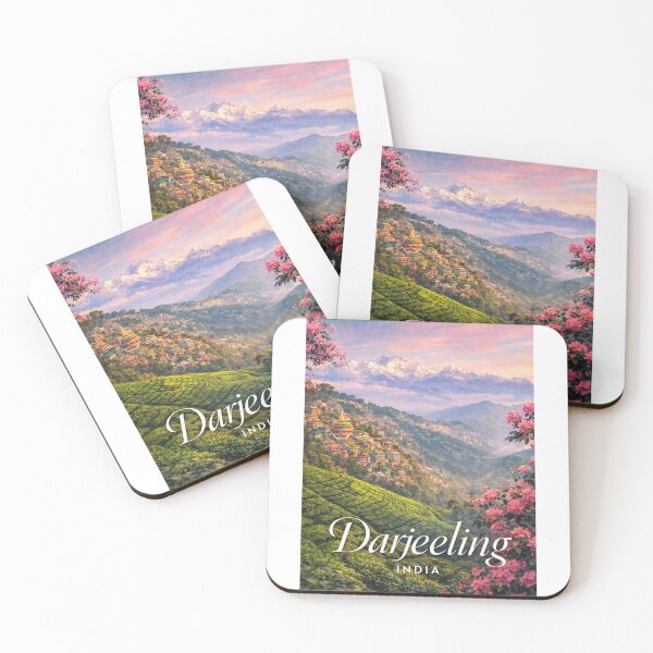 Item preview, Darjeeling West Bengal Kanchenjunga Tea Gardens Ghum Tiger Hill Eastern Himalaya designed and sold by Aryabek.