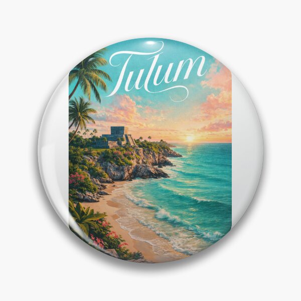 Item preview, Tulum Quintana Roo Mexico Riviera Maya Tulum Ruins Caribbean Coast Yucatan Peninsula designed and sold by Aryabek.