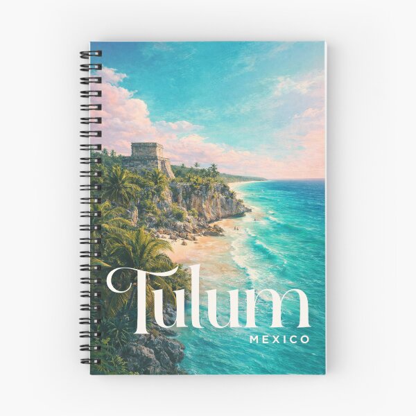 Item preview, Tulum Quintana Roo Riviera Maya Caribbean Sea Tulum Ruins Playa Paraiso Mexico designed and sold by Aryabek.