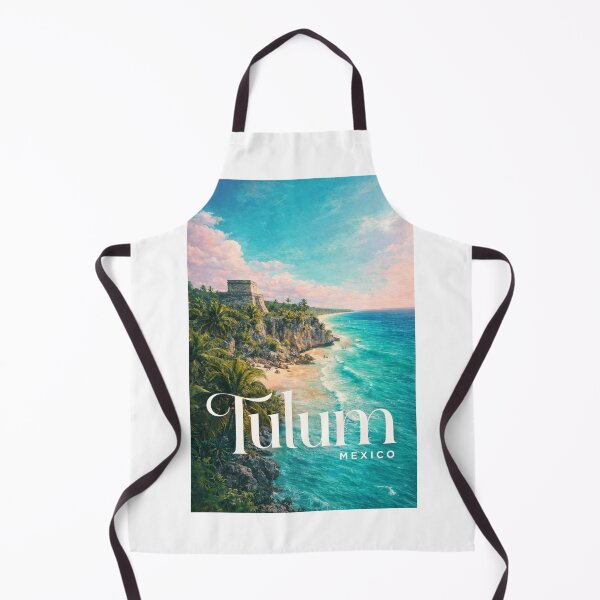 Item preview, Tulum Quintana Roo Riviera Maya Caribbean Sea Tulum Ruins Playa Paraiso Mexico designed and sold by Aryabek.