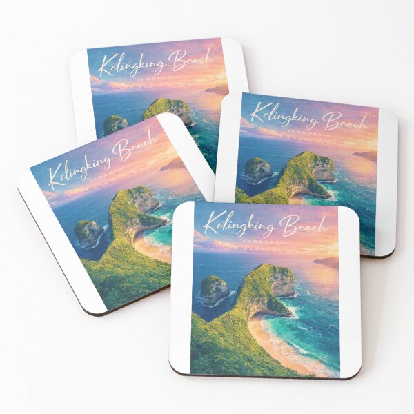 Item preview, Kelingking Beach Nusa Penida Bali T Rex Cliff Indian Ocean Coastal Landscape Indonesia designed and sold by Aryabek.