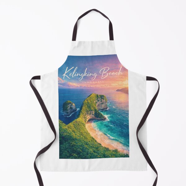 Item preview, Kelingking Beach Nusa Penida Bali T Rex Cliff Indian Ocean Coastal Landscape Indonesia designed and sold by Aryabek.