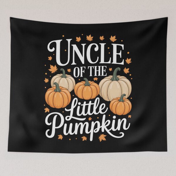 Item preview, Uncle One Little Pumpkin 1st Birthday Halloween Fall Party designed and sold by TyraYoung.