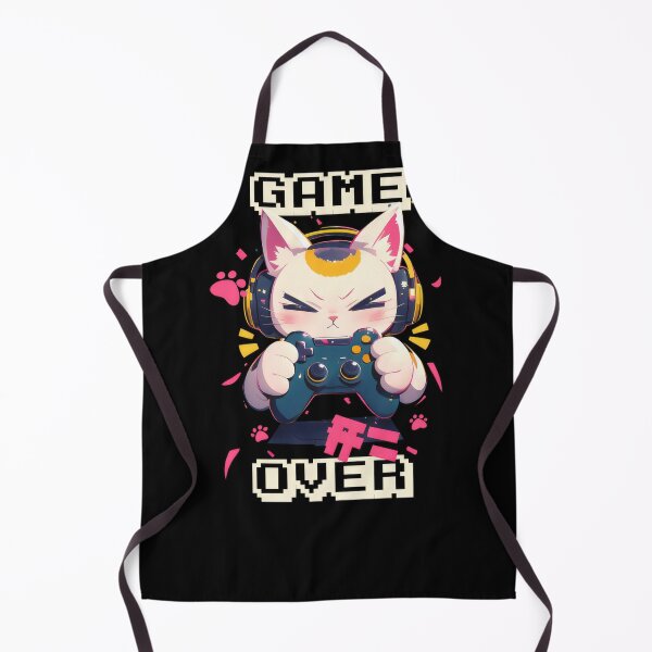 Item preview, Game Over Cat #919 designed and sold by triglavis-art.
