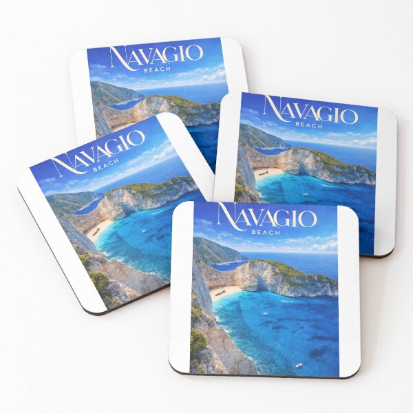 Item preview,  Navagio Beach Zakynthos Ionian Islands Greece Shipwreck Cove Blue Caves designed and sold by Aryabek.