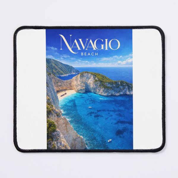 Item preview,  Navagio Beach Zakynthos Ionian Islands Greece Shipwreck Cove Blue Caves designed and sold by Aryabek.
