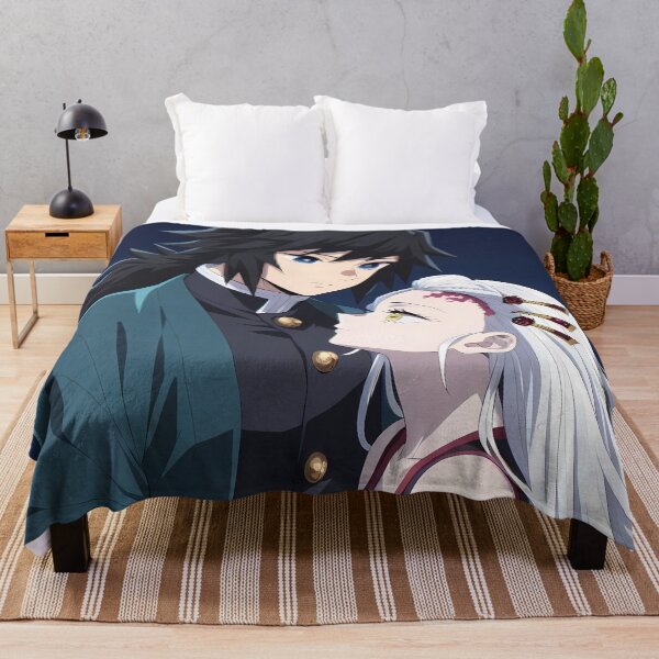 Item preview, Giyu Tomioka Demon Slayer Moonlit Tender Embrace designed and sold by Tokyonomad.