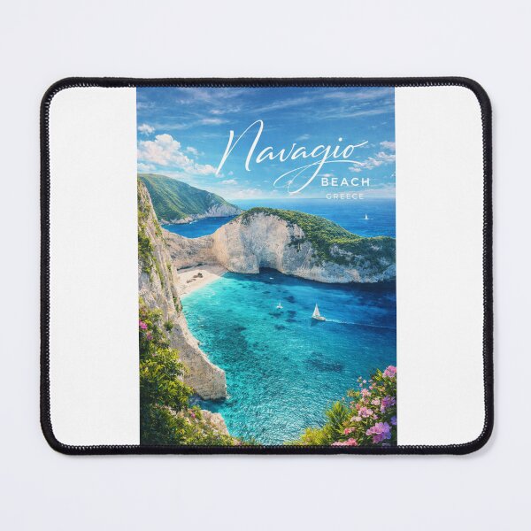 Item preview, Navagio Beach Zakynthos Greece Ionian Sea Shipwreck Cove Blue Caves Porto Vromi designed and sold by Aryabek.