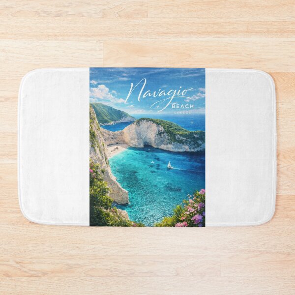 Item preview, Navagio Beach Zakynthos Greece Ionian Sea Shipwreck Cove Blue Caves Porto Vromi designed and sold by Aryabek.