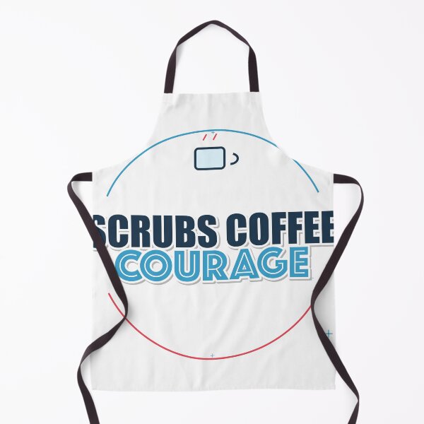 Item preview, Scrubs Coffee Courage designed and sold by pumsquare.