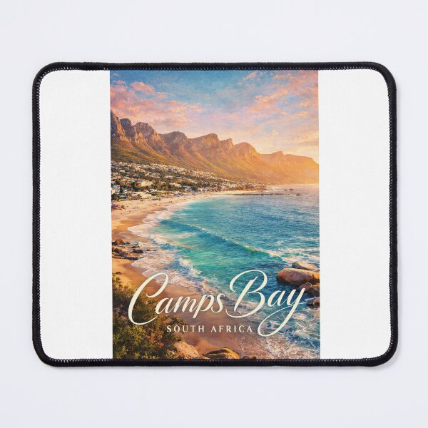 Item preview, Camps Bay Cape Town South Africa Table Mountain Twelve Apostles Atlantic Coast designed and sold by Aryabek.