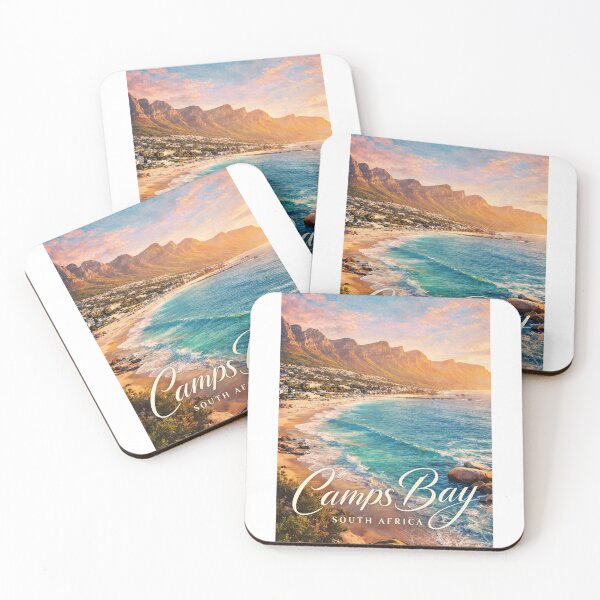 Item preview, Camps Bay Cape Town South Africa Table Mountain Twelve Apostles Atlantic Coast designed and sold by Aryabek.