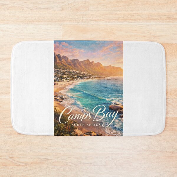 Item preview, Camps Bay Cape Town South Africa Table Mountain Twelve Apostles Atlantic Coast designed and sold by Aryabek.